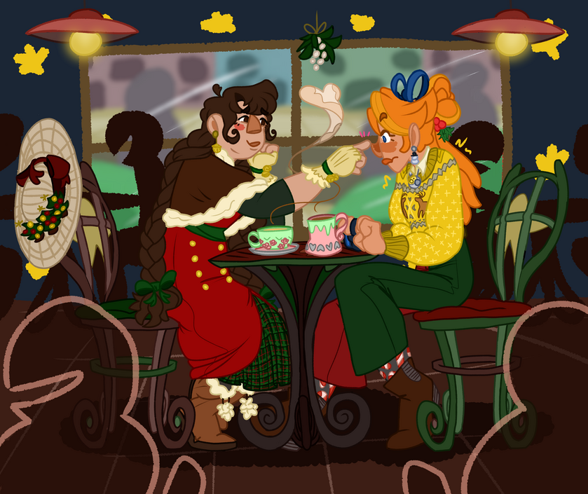 xmas coffee date